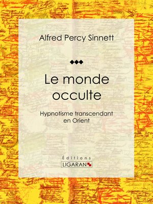 cover image of Le monde occulte